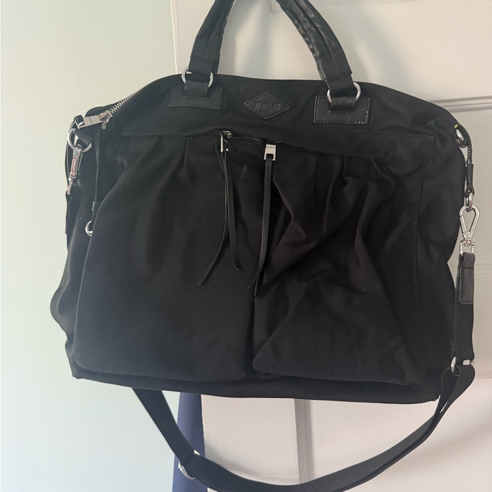 MZ Wallace Black Crossbody Bag with Adjustable Strap